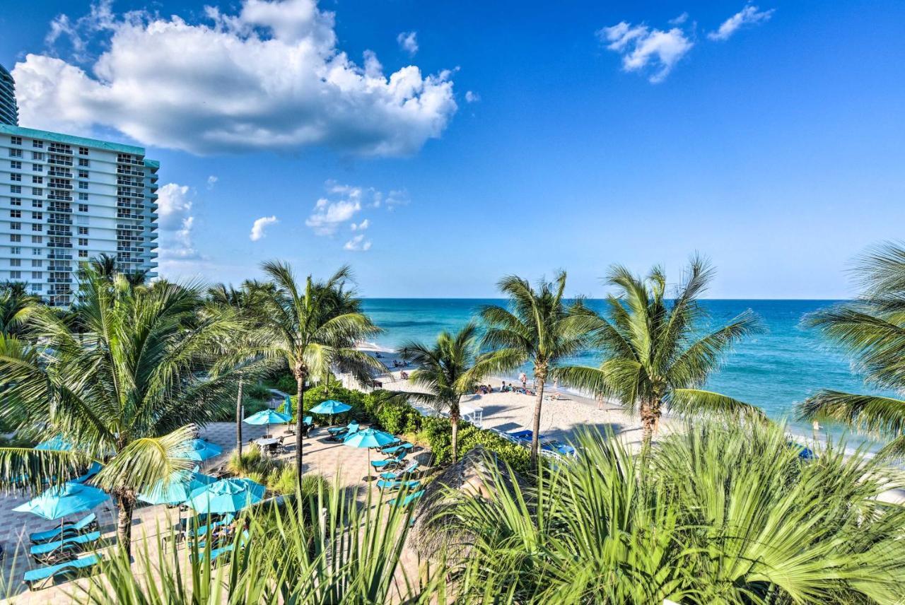 Hollywood Beachfront Condo With Resort Amenities! Ngoại thất bức ảnh