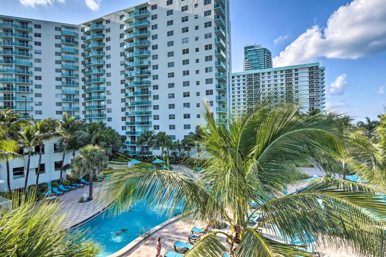 Hollywood Beachfront Condo With Resort Amenities! Ngoại thất bức ảnh