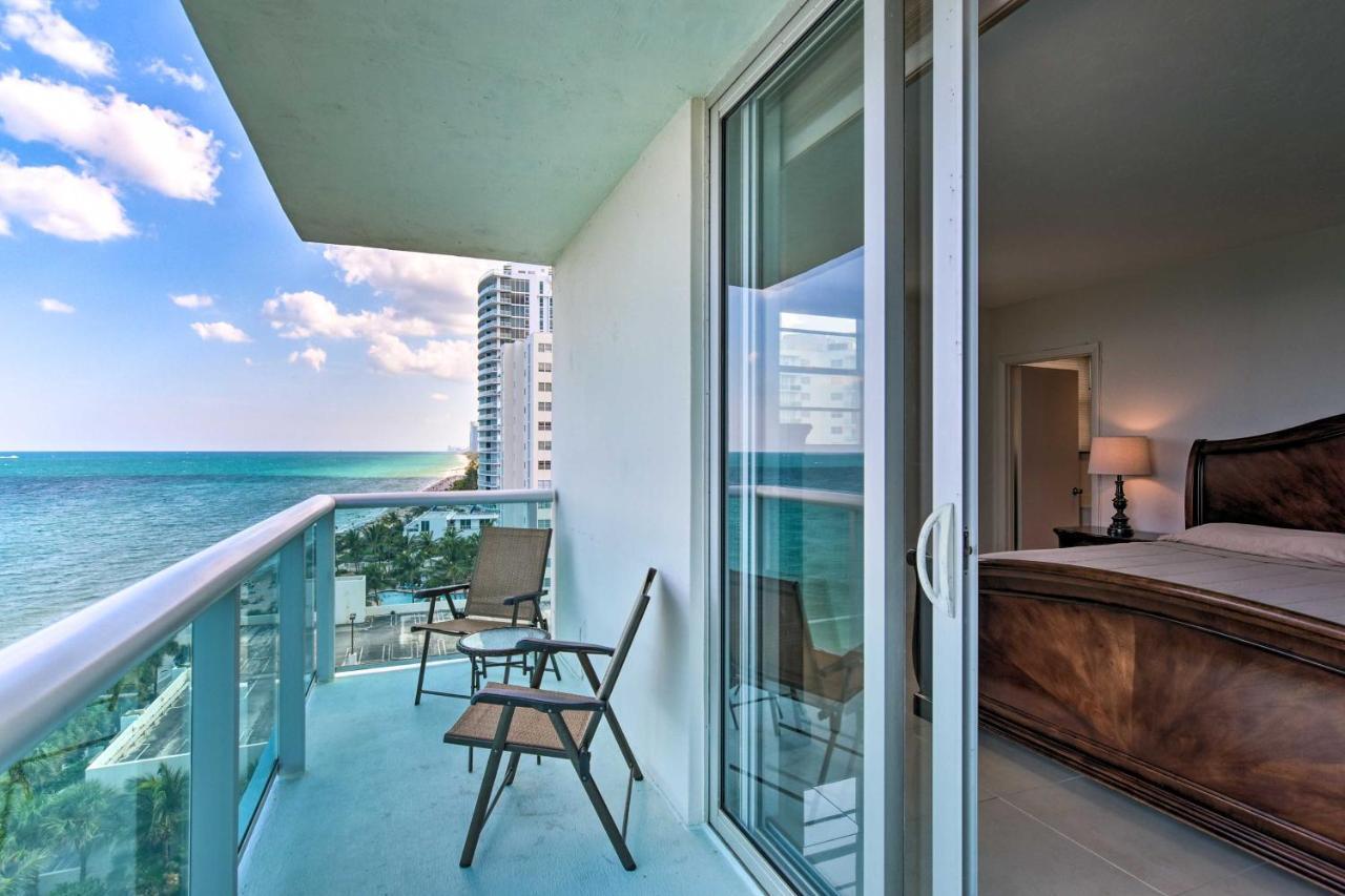 Hollywood Beachfront Condo With Resort Amenities! Ngoại thất bức ảnh